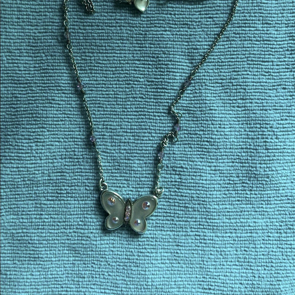 Brighton Reversible Butterfly Necklace